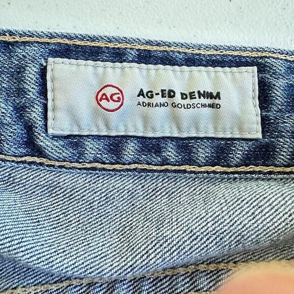 AG Adriano Goldschmied Women Jeans 26 R Skinny Crop South Gate Aged Denim - Picture 6 of 8